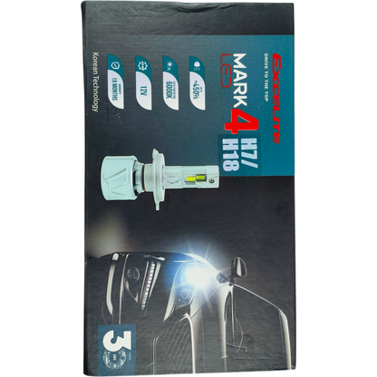 Excelite Mark 4 LED Headlight Bulbs 300W  | 6000K /4300K  | High Brightness, Korean Technology   HYUNDAI