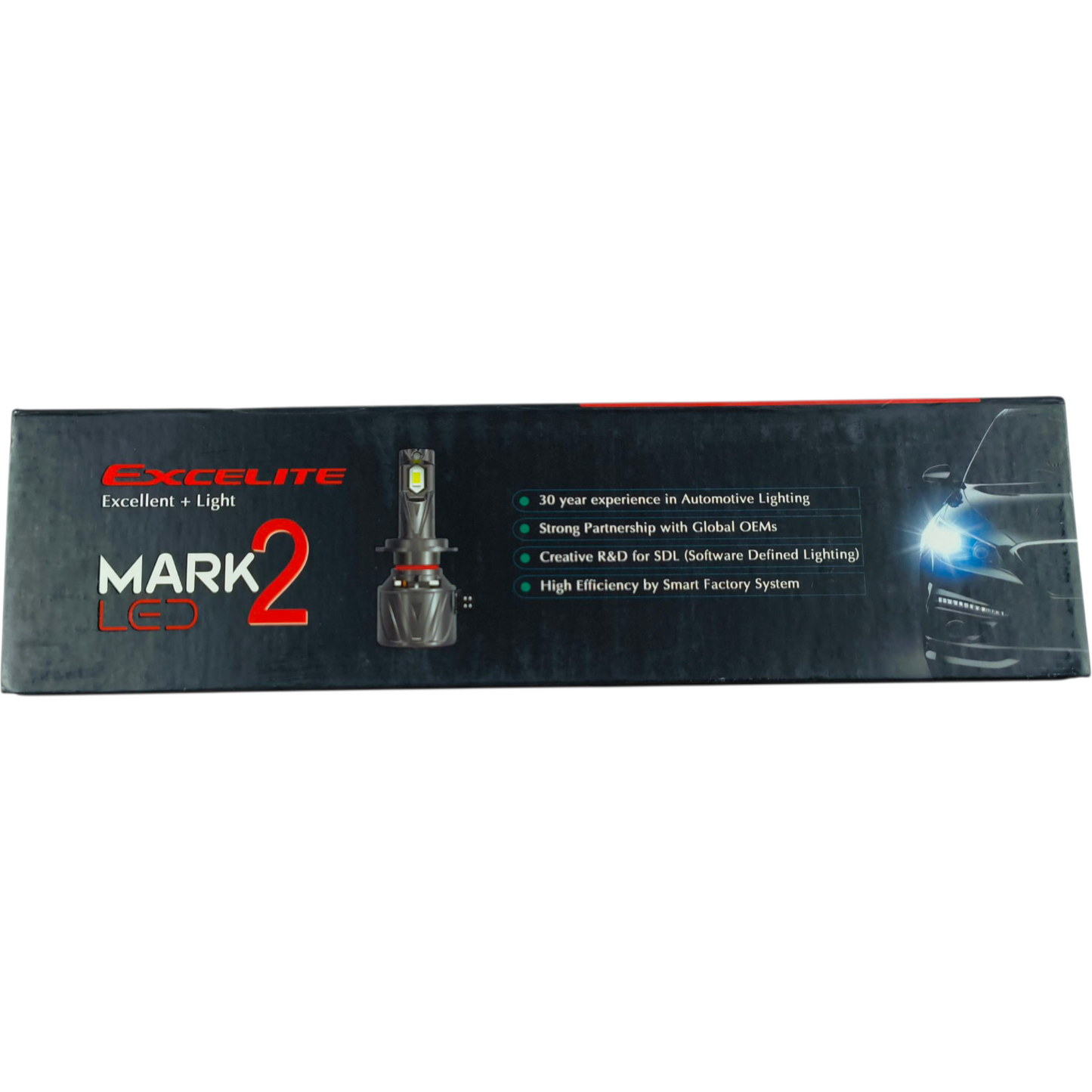 Excelite Mark 2 LED Headlight Bulb | 150W | 6000K | Ultra Bright Car Headlamp with Korean Technology