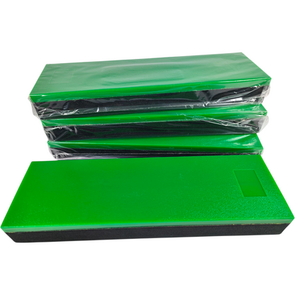 Green Long Sanding Block for Auto Body & Paint Refinishing – Professional Grade
