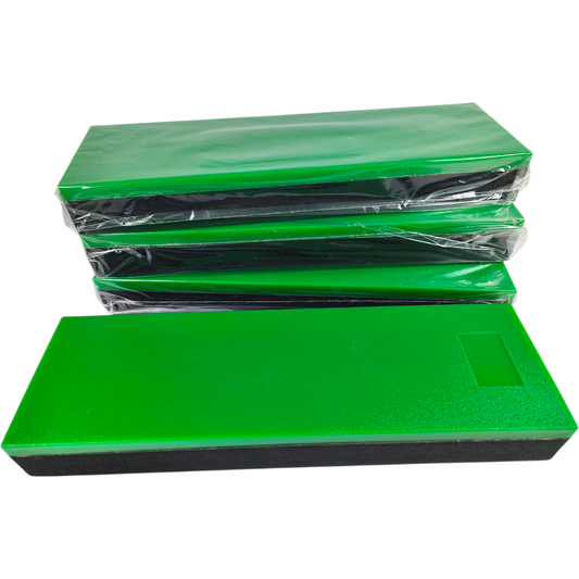 Green Long Sanding Block for Auto Body & Paint Refinishing – Professional Grade
