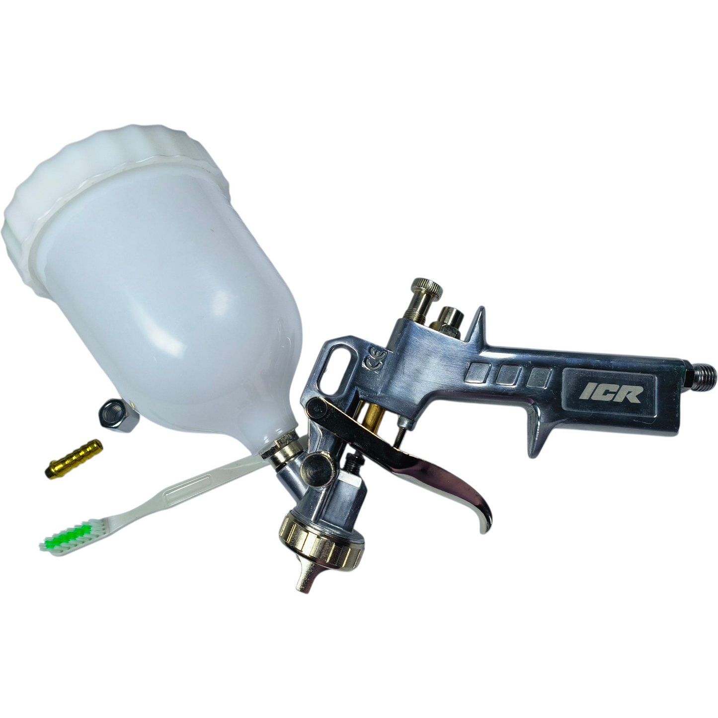 ICR Gravity Feed Spray Gun K-555G | Professional Automotive & Industrial Paint Sprayer
