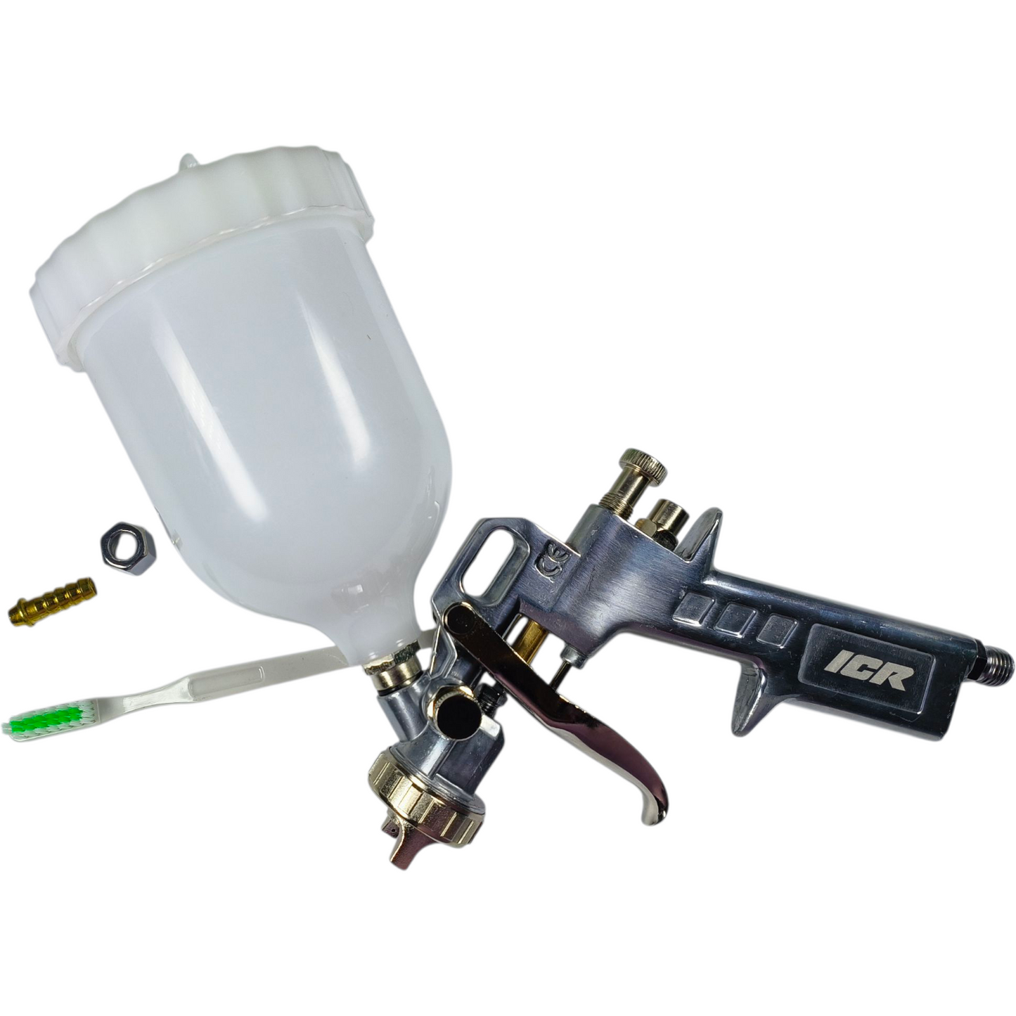 ICR Gravity Feed Spray Gun K-555G | Professional Automotive & Industrial Paint Sprayer