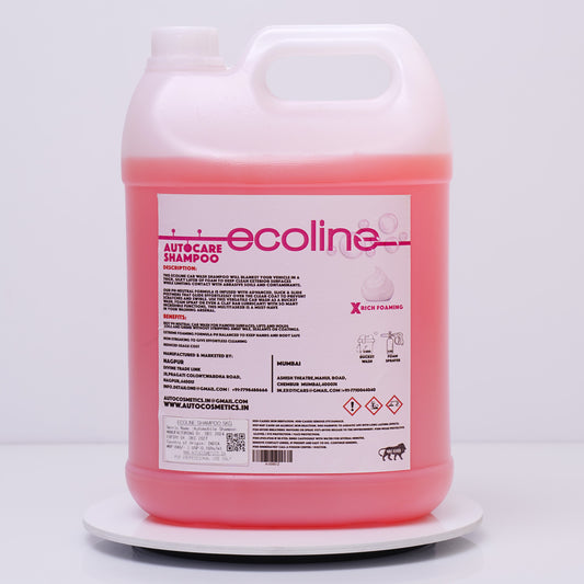 Ecoline Auto Care Shampoo 5KG – High Foaming, pH-Balanced Car Wash for Bucket & Foam Sprayer Use