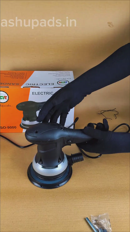 ICR ESO-9000 Random Orbital Sander | 350W | 150MM | 5800–10000 RPM | Auto Refinish Tool Light Weight , Low Noise