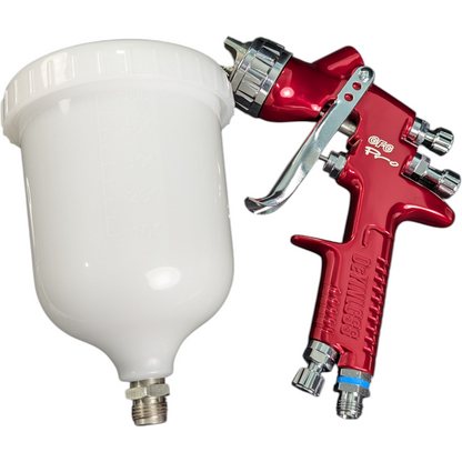 DEYINLGSS GFG Pro Gravity Spray Gun 1.3 MM with 600ml Cup | Professional Automotive Refinishing Tool