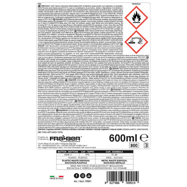 Fra-Ber Tex Professional Line Active Foam Fabric & Carpet Cleaner – 600ml